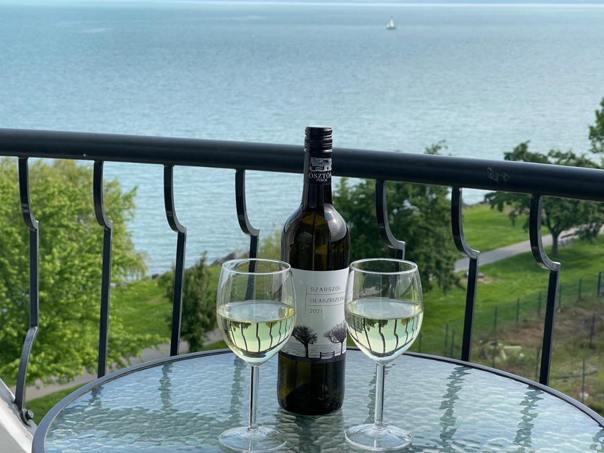 Vizparti Apartman Siófok Buitenkant foto